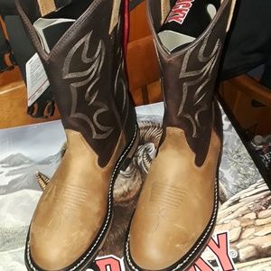 Mens Rocky Branson Ride Cowboy Boots